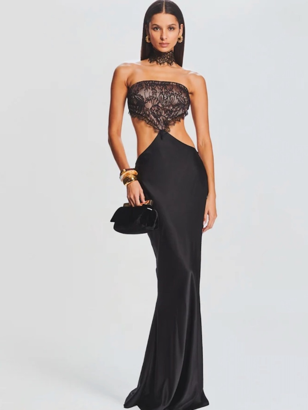 Retrofête Lucie Dress – Black, XS